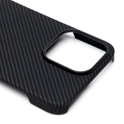 Чехол-накладка для Apple iPhone 13 Pro (черный) Cellis SM009 POSH KEVLAR SafeMag