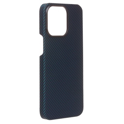 Чехол-накладка для Apple iPhone 13 Pro (синий) Cellis SM009 POSH KEVLAR SafeMag