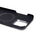 Чехол-накладка для Apple iPhone 14 Pro Max (черный) Cellis SM009 POSH KEVLAR SafeMag