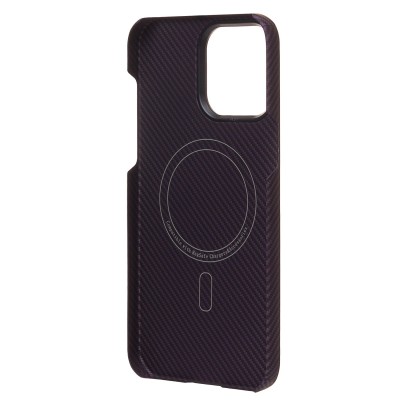 Чехол-накладка для Apple iPhone 14 Pro Max (фиолетовый) Cellis SM009 POSH KEVLAR SafeMag Чехол-накладка для Apple iPhone 14 Pro Max (фиолетовый) Cellis SM009 POSH KEVLAR SafeMag