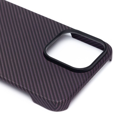 Чехол-накладка для Apple iPhone 14 Pro Max (фиолетовый) Cellis SM009 POSH KEVLAR SafeMag Чехол-накладка для Apple iPhone 14 Pro Max (фиолетовый) Cellis SM009 POSH KEVLAR SafeMag