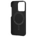Чехол-накладка для Apple iPhone 14 Pro (черный) Cellis SM009 POSH KEVLAR SafeMag