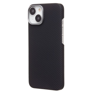 Чехол-накладка для Apple iPhone 14 (черный) Cellis SM009 POSH KEVLAR SafeMag