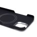 Чехол-накладка для Apple iPhone 14 (черный) Cellis SM009 POSH KEVLAR SafeMag