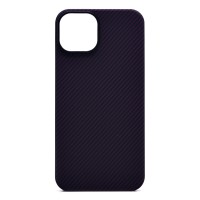 Чехол-накладка для Apple iPhone 14 (фиолетовый) Cellis SM009 POSH KEVLAR SafeMag