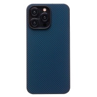 Чехол-накладка для Apple iPhone 15 Pro Max (синий) Cellis SM009 POSH KEVLAR SafeMag