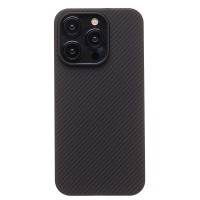 Чехол-накладка для Apple iPhone 15 Pro (черный) Cellis SM009 POSH KEVLAR SafeMag