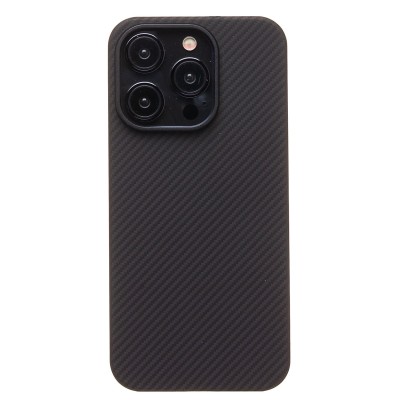 Чехол-накладка для Apple iPhone 15 Pro (черный) Cellis SM009 POSH KEVLAR SafeMag