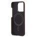 Чехол-накладка для Apple iPhone 15 Pro (черный) Cellis SM009 POSH KEVLAR SafeMag
