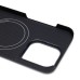 Чехол-накладка для Apple iPhone 15 Pro (черный) Cellis SM009 POSH KEVLAR SafeMag
