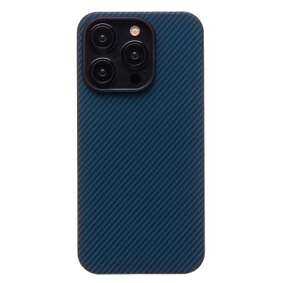 Чехол-накладка для Apple iPhone 15 Pro (синий) Cellis SM009 POSH KEVLAR SafeMag