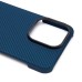 Чехол-накладка для Apple iPhone 15 Pro (синий) Cellis SM009 POSH KEVLAR SafeMag
