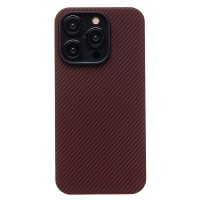 Чехол-накладка для Apple iPhone 15 Pro (красный) Cellis SM009 POSH KEVLAR SafeMag