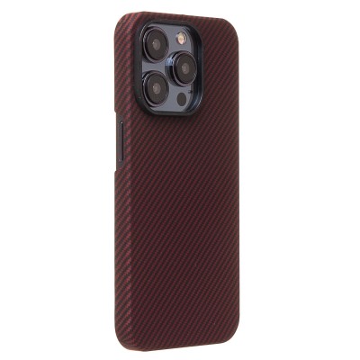 Чехол-накладка для Apple iPhone 15 Pro (красный) Cellis SM009 POSH KEVLAR SafeMag