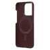 Чехол-накладка для Apple iPhone 15 Pro (красный) Cellis SM009 POSH KEVLAR SafeMag
