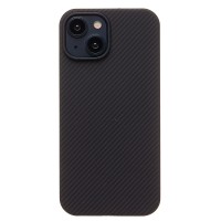 Чехол-накладка для Apple iPhone 15 (черный) Cellis SM009 POSH KEVLAR SafeMag