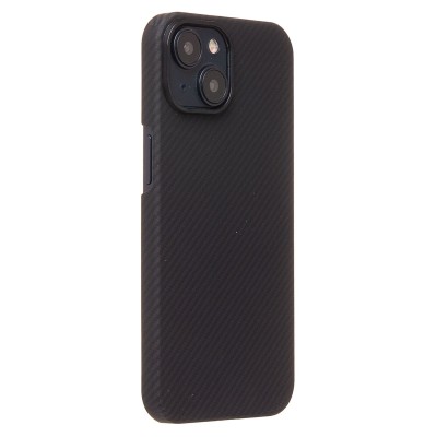 Чехол-накладка для Apple iPhone 15 (черный) Cellis SM009 POSH KEVLAR SafeMag