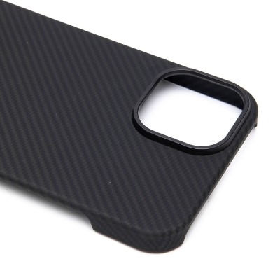 Чехол-накладка для Apple iPhone 15 (черный) Cellis SM009 POSH KEVLAR SafeMag