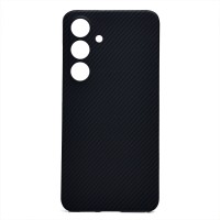 Чехол-накладка для Samsung Galaxy S24 (черный) Cellis SM009 POSH KEVLAR SafeMag