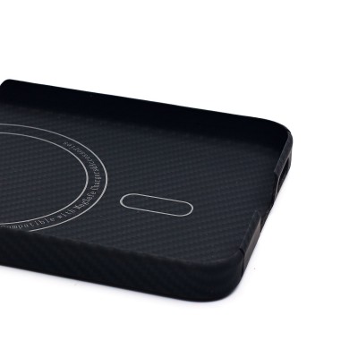 Чехол-накладка для Samsung Galaxy S24 (черный) Cellis SM009 POSH KEVLAR SafeMag