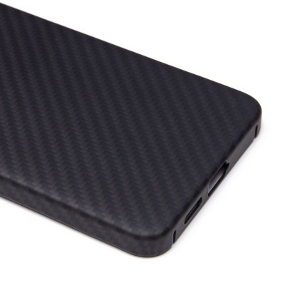 Чехол-накладка для Samsung Galaxy S24+ (черный) Cellis SM009 POSH KEVLAR SafeMag