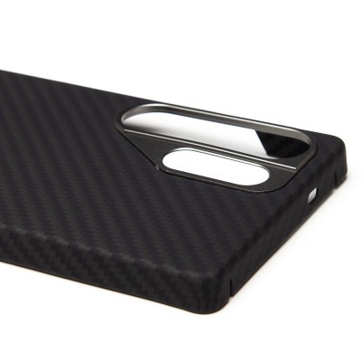 Чехол-накладка для Samsung Galaxy S25 Ultra (черный) Cellis SM009 POSH KEVLAR SafeMag