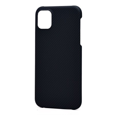Чехол-накладка для Apple iPhone 11 (черный) Cellis SM009 POSH KEVLAR SLIM