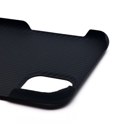 Чехол-накладка для Apple iPhone 11 (черный) Cellis SM009 POSH KEVLAR SLIM