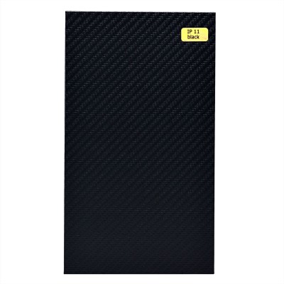 Чехол-накладка для Apple iPhone 11 (черный) Cellis SM009 POSH KEVLAR SLIM