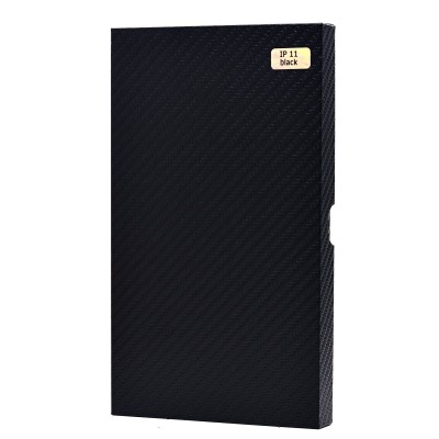 Чехол-накладка для Apple iPhone 11 (черный) Cellis SM009 POSH KEVLAR SLIM