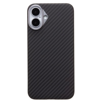 Чехол-накладка Apple iPhone 16 Plus (черный) Cellis SM009 POSH KEVLAR для