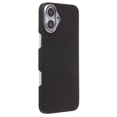 Чехол-накладка Apple iPhone 16 Plus (черный) Cellis SM009 POSH KEVLAR для Чехол-накладка Apple iPhone 16 Plus (черный) Cellis SM009 POSH KEVLAR для