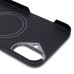 Чехол-накладка Apple iPhone 16 Plus (черный) Cellis SM009 POSH KEVLAR для Чехол-накладка Apple iPhone 16 Plus (черный) Cellis SM009 POSH KEVLAR для