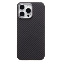 Чехол-накладка Apple iPhone 16 Pro Max (черный) Cellis SM009 POSH KEVLAR для Чехол-накладка Apple iPhone 16 Pro Max (черный) Cellis SM009 POSH KEVLAR для
