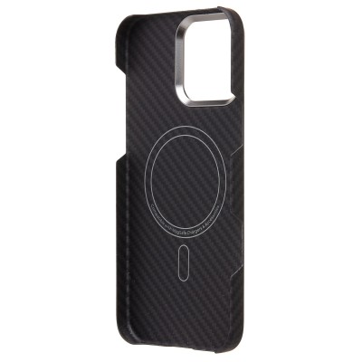 Чехол-накладка Apple iPhone 16 Pro Max (черный) Cellis SM009 POSH KEVLAR для Чехол-накладка Apple iPhone 16 Pro Max (черный) Cellis SM009 POSH KEVLAR для