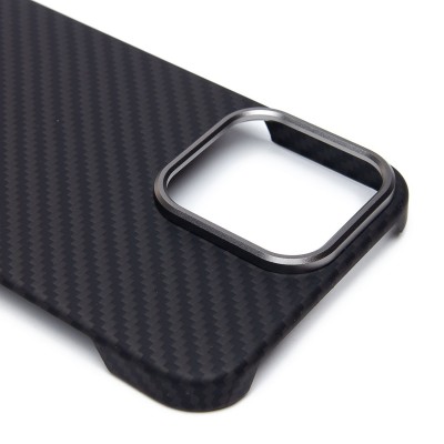 Чехол-накладка Apple iPhone 16 Pro Max (черный) Cellis SM009 POSH KEVLAR для Чехол-накладка Apple iPhone 16 Pro Max (черный) Cellis SM009 POSH KEVLAR для