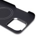 Чехол-накладка Apple iPhone 16 Pro Max (черный) Cellis SM009 POSH KEVLAR для Чехол-накладка Apple iPhone 16 Pro Max (черный) Cellis SM009 POSH KEVLAR для