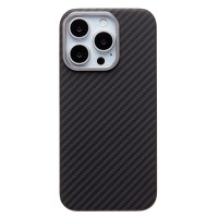 Чехол-накладка Apple iPhone 16 Pro (черный) Cellis SM009 POSH KEVLAR для