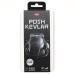 Чехол-накладка Apple iPhone 16 Pro (черный) Cellis SM009 POSH KEVLAR для