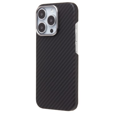 Чехол-накладка Apple iPhone 16 Pro (черный) Cellis SM009 POSH KEVLAR для