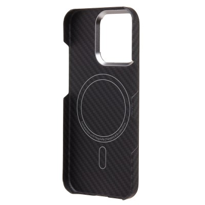 Чехол-накладка Apple iPhone 16 Pro (черный) Cellis SM009 POSH KEVLAR для
