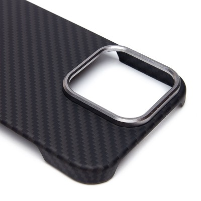 Чехол-накладка Apple iPhone 16 Pro (черный) Cellis SM009 POSH KEVLAR для