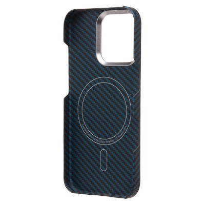 Чехол-накладка Apple iPhone 16 Pro (темно-синий) Cellis SM009 POSH KEVLAR для