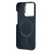 Чехол-накладка Apple iPhone 16 Pro (темно-синий) Cellis SM009 POSH KEVLAR для