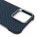 Чехол-накладка Apple iPhone 16 Pro (темно-синий) Cellis SM009 POSH KEVLAR для
