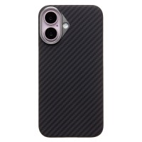 Чехол-накладка Apple iPhone 16 (черный) Cellis SM009 POSH KEVLAR для