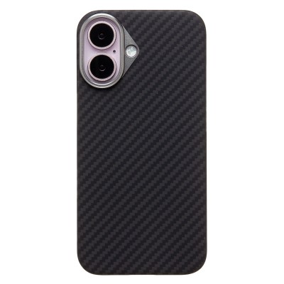 Чехол-накладка Apple iPhone 16 (черный) Cellis SM009 POSH KEVLAR для