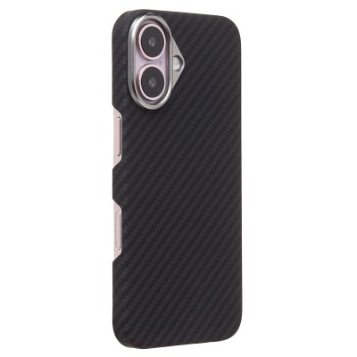 Чехол-накладка Apple iPhone 16 (черный) Cellis SM009 POSH KEVLAR для