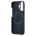 Чехол-накладка Apple iPhone 16 (темно-синий) Cellis SM009 POSH KEVLAR для