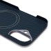 Чехол-накладка Apple iPhone 16 (темно-синий) Cellis SM009 POSH KEVLAR для